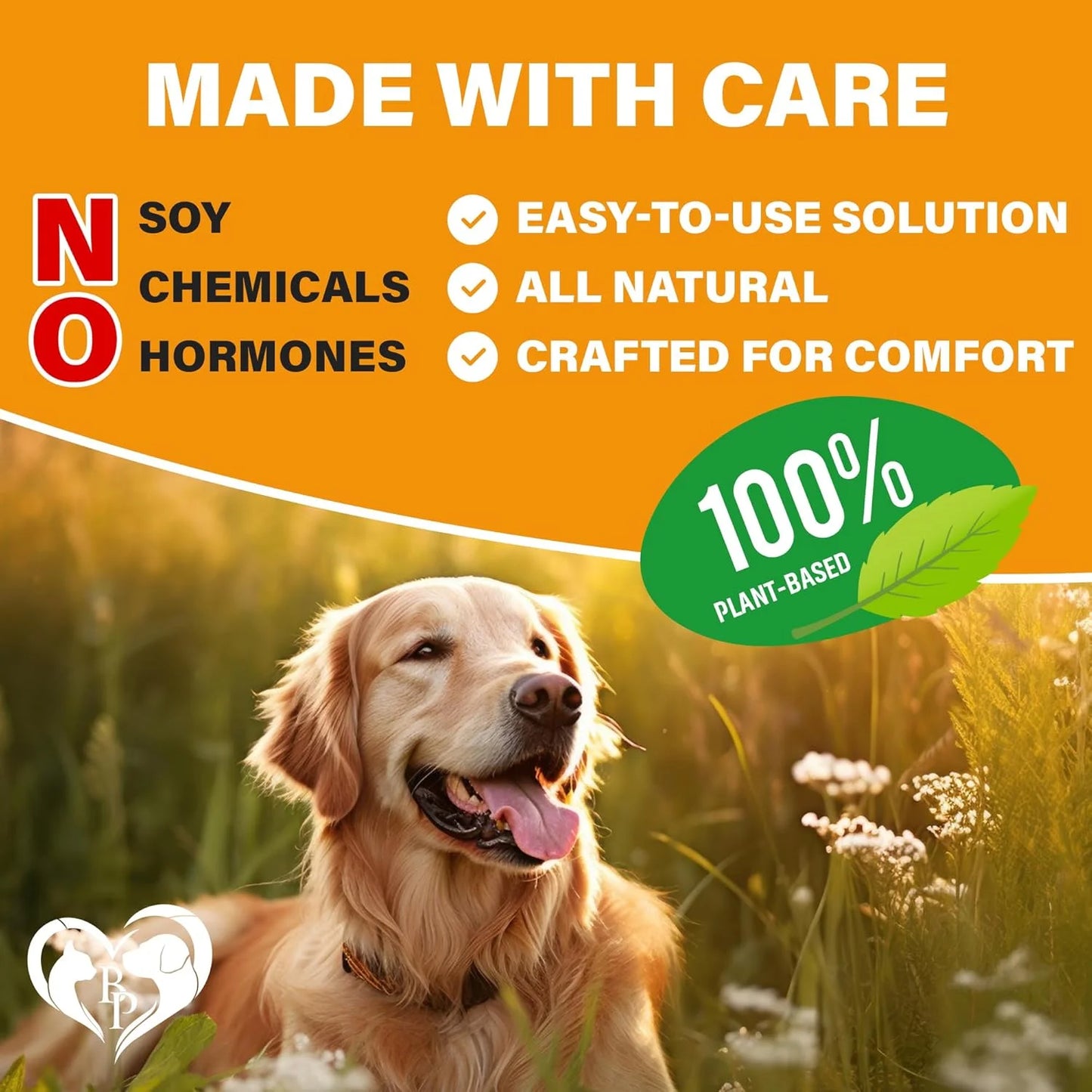 Natural Flea & Tick Support + Complex Multivitamin Chicken Flavored Soft Chew for Skin & Coat Supplement for Dogs, 10-Oz Jar