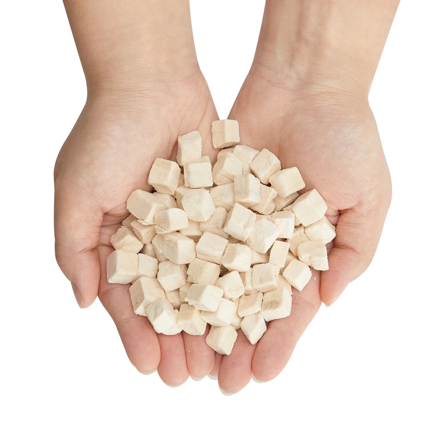 Freeze Dried Cat and Dog Treats Grain Free, Raw Single Ingredient Chicken High Protein Snacks for Training