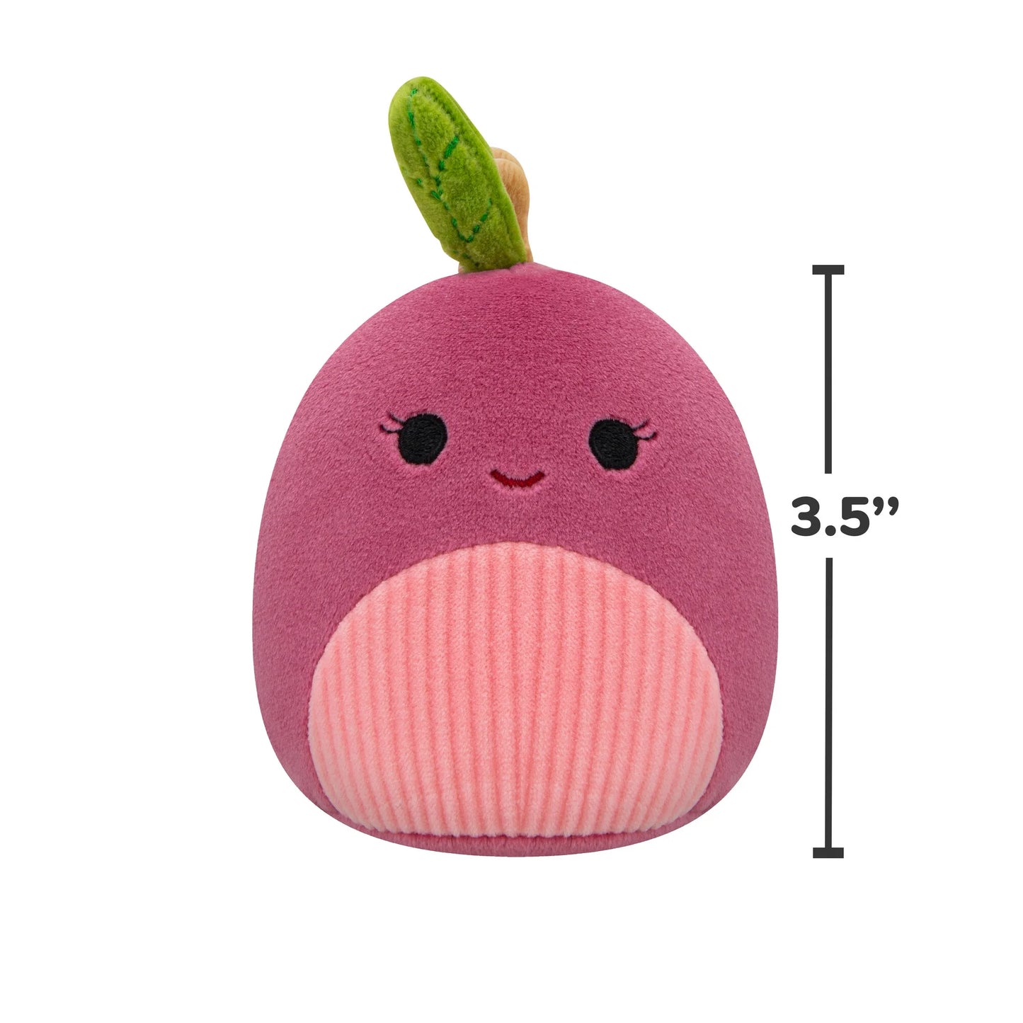 Original 3.5 Inch 2-Pack Cherry the Red Cherry and Celia the Orange Slice Plush Dog Toys