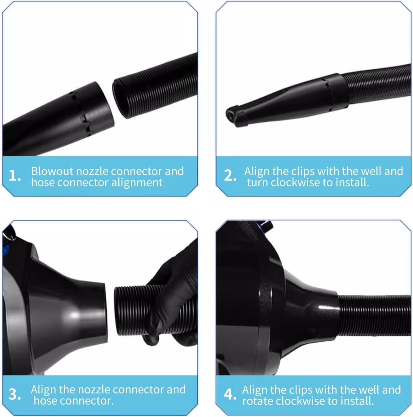 PRO Air Cannon Car Dryer Blower - Powerful Detailing Wash, 5.0HP Dual Mode High Speed Drying Blower