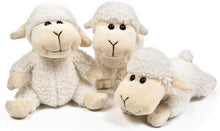 Sheep Stuffed Animal Lamb Plush Decorations 3Pcs (Sitting, Standing, Kneeling) White Sheep Toys Gift for Kids Little Girl/Boy