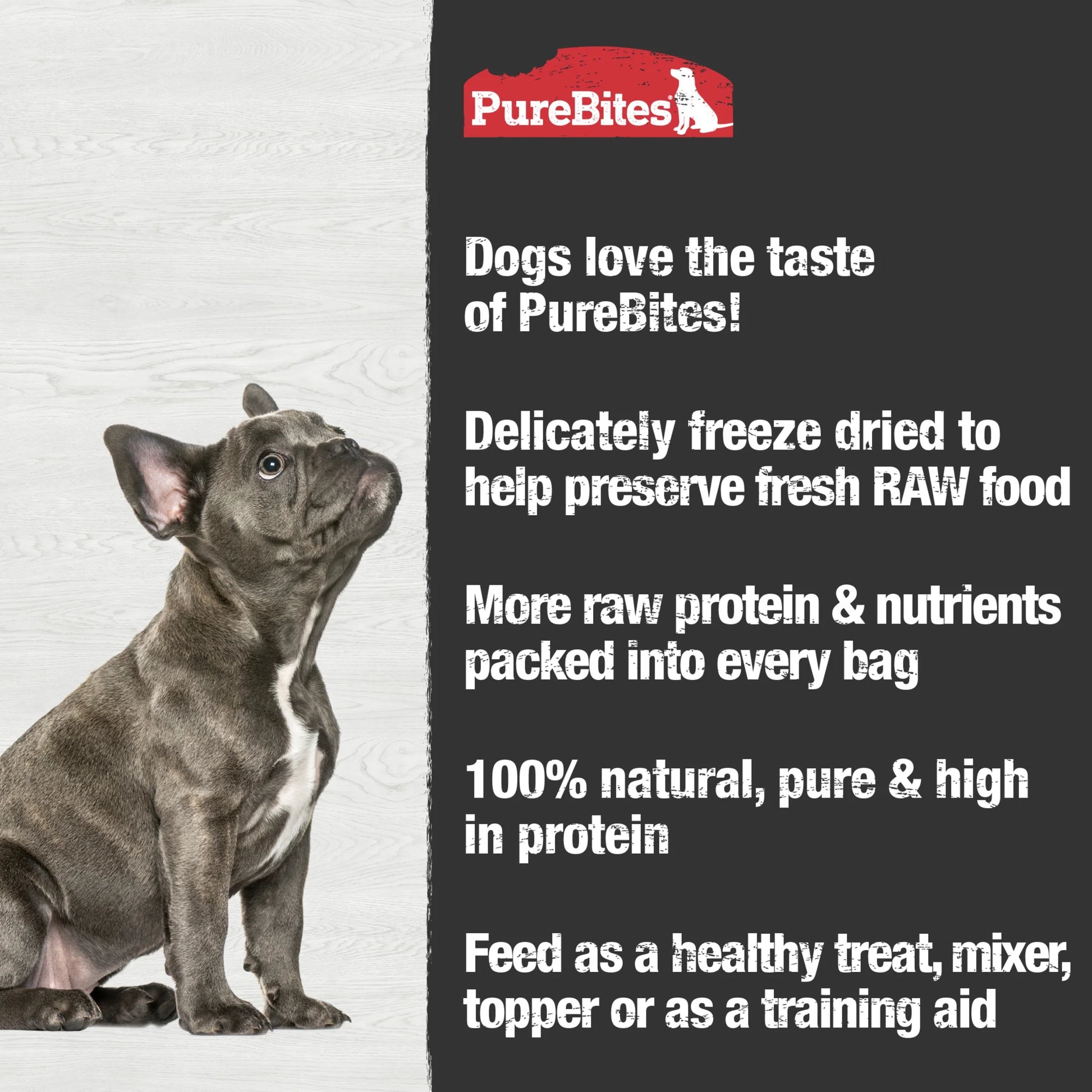 Chicken Freeze Dried Dog Treats, 1 Ingredient, Made in USA, 3Oz