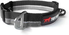 Heavy Duty Collar | Reflective with Aluminum D-Ring | Separate Dog ID Tag Attachment | Easy Sizing for All Breeds