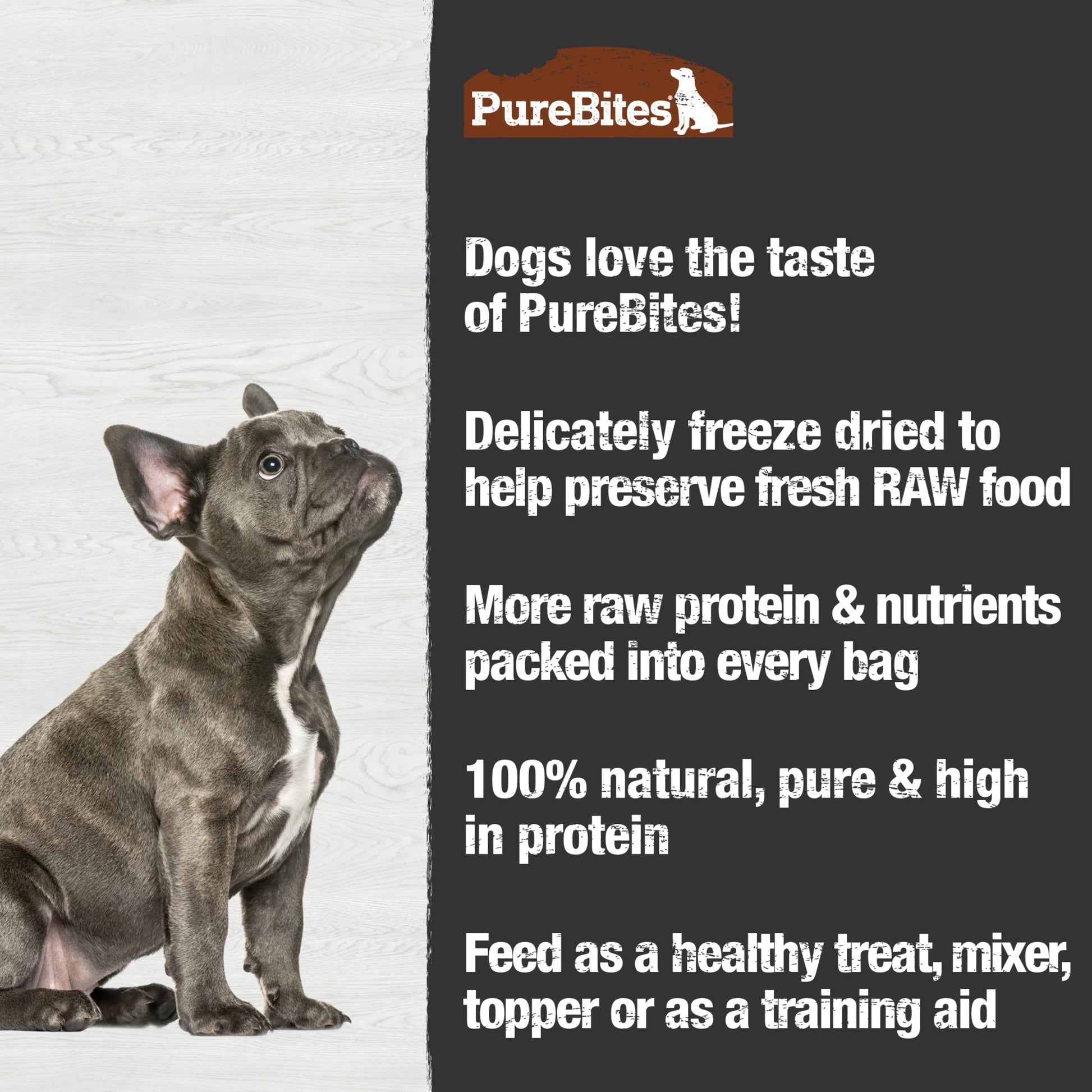 Turkey Freeze Dried Dog Treats, 1 Ingredient, Made in USA, 2.47Oz