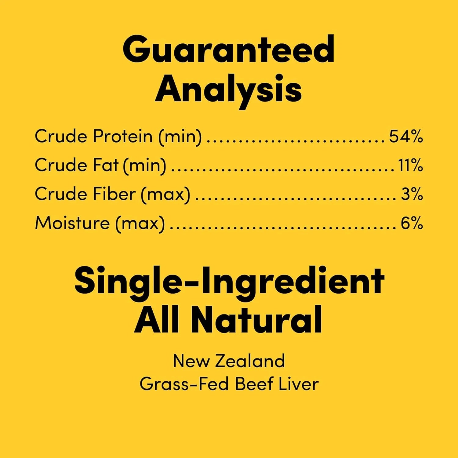 Premium Dog Treats, Freeze-Dried Raw 100% Grass-Fed Beef Liver, Single Ingredient, Protein Rich, Non-Gmo, No Wheat or Corn, 3 Oz