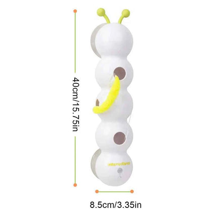 Wiggly Caterpillar Cat Toy – Automatic Motion for Endless Play!