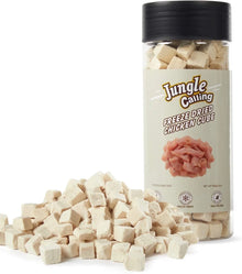 Freeze Dried Cat and Dog Treats Grain Free, Raw Single Ingredient Chicken High Protein Snacks for Training